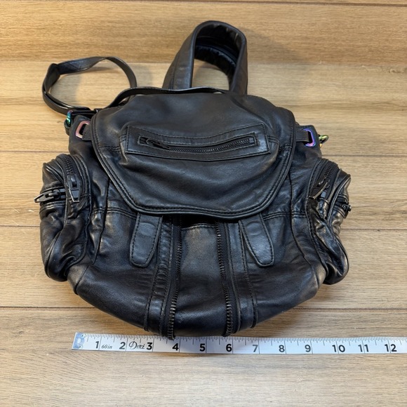 alexander wang blue suede mini marti backpack Personalized Leather The Mini Backpack in our new Vintage Blue suede leather is the petite counterpart to our bestselling Classic Backpack Alexander Wang Marti Suede Leather